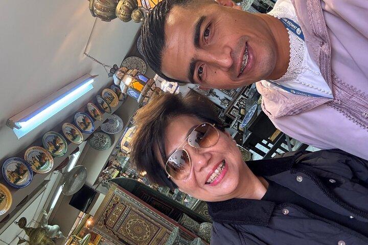 Tangier hand carved tour & khasba & The market