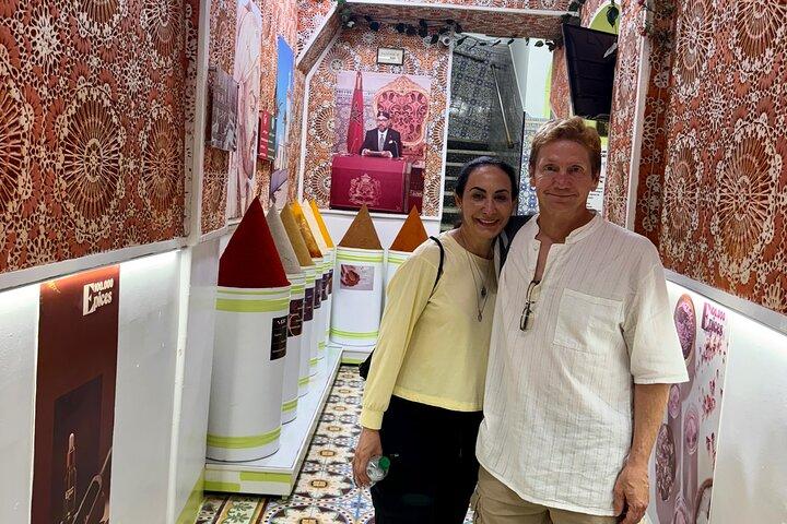Tangier hand carved tour & khasba & The market