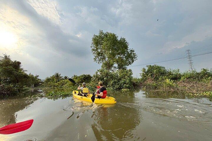 Mekong Delta Nature Cano-Kayak-Cycling & Fishing Private Day Trip