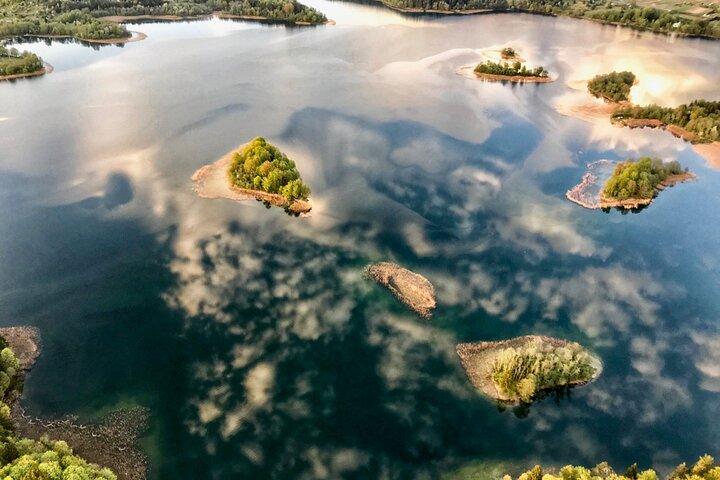 Premium Hot Air Balloon Flight Over Trakai (transfer included)