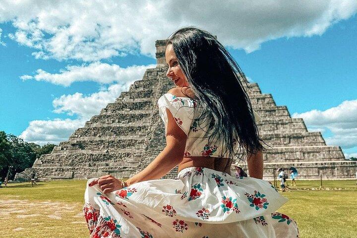 Full-day trip to Chichen Itza, Mayan Cenote and Regional Buffet