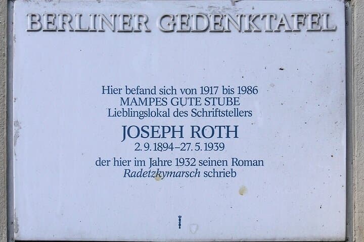 Rebels & Exiles: A West Berlin Literary Walking Tour