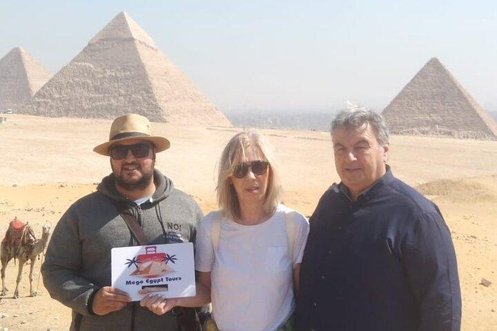 Full Day Pyramids of Giza, Sphinx and Grand Egyptian Museum GEM