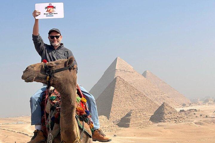 Full Day Pyramids of Giza, Sphinx and Grand Egyptian Museum GEM