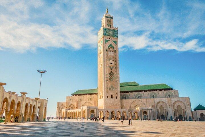 Private Tour of Casablanca with Hassan II Mosque Entry Ticket
