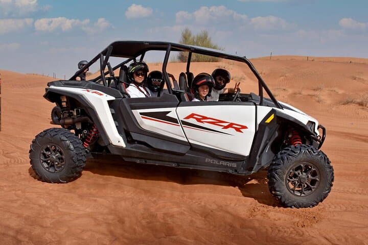 Dubai Premium Red Dunes Buggy Adventure with Camel & Sandboarding
