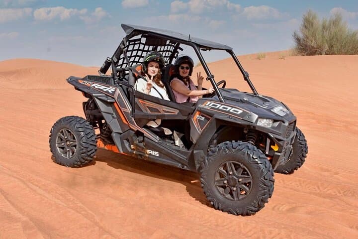 Dubai Premium Red Dunes Buggy Adventure with Camel & Sandboarding