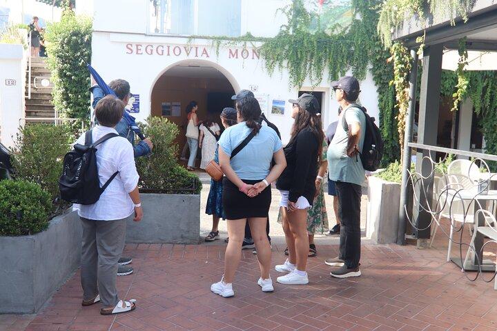 From Capri Guided Tour with Faraglioni and Blue Grottoes Visit