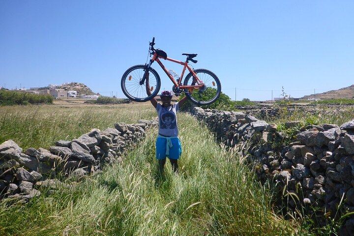 Authentic Mykonos bike tour