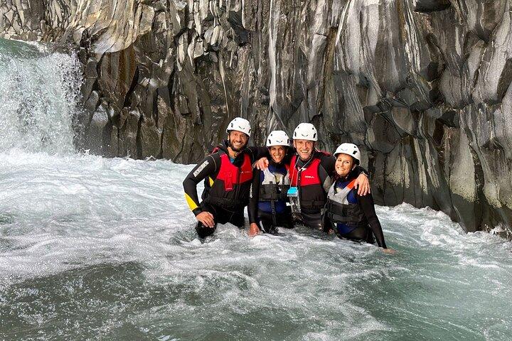 Taormina: Body rafting along the Alcantara River