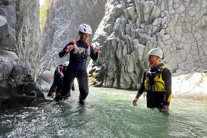 Taormina: Body rafting along the Alcantara River