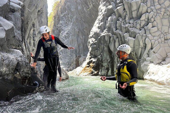 Taormina: Body rafting along the Alcantara River