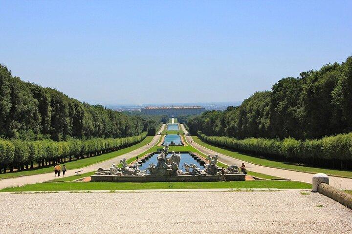 Caserta Royal Palace Day Trip by High Speed Train from Rome