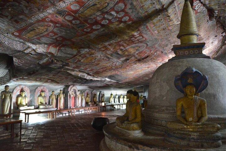 Sigiriya/Minneriya/Dambulla/Kandy/Ella 3 Day Tour from Pasikudah