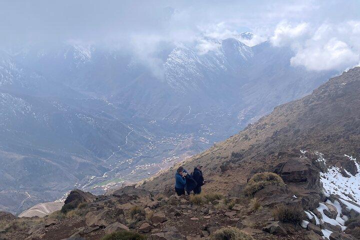 From Marrakech: Atlas Mountains taoudja summit day hike