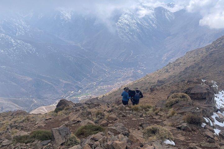 From Marrakech: Atlas Mountains taoudja summit day hike
