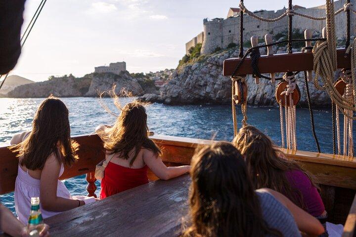 Sunset Panorama Cruise on a Wooden Galleon in Dubrovnik
