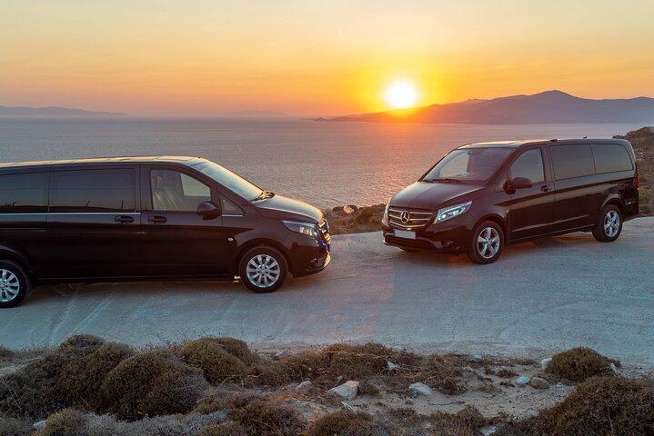 Mykonos Transfer: Airport - Port (Arrivals - Departures) to Hotel
