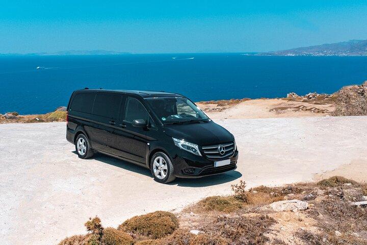Mykonos Transfer: Airport - Port (Arrivals - Departures) to Hotel