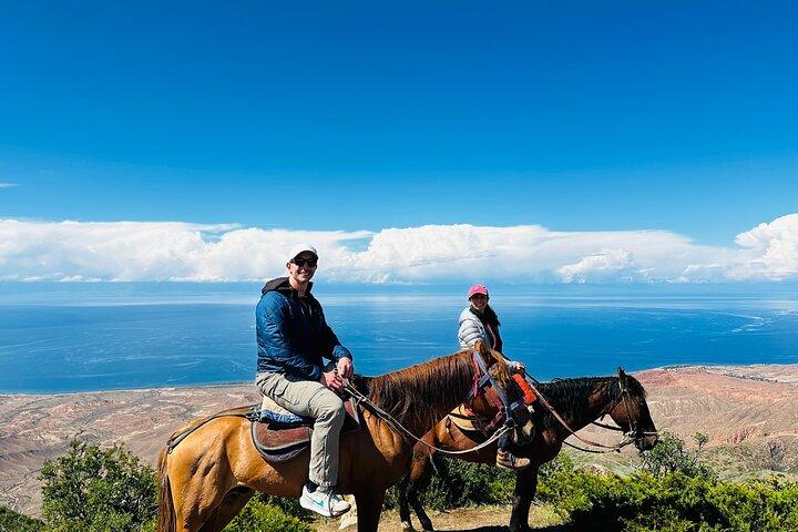 2 Days Issyk Kul Lake Canyons Horse Riding and Yurt Stay