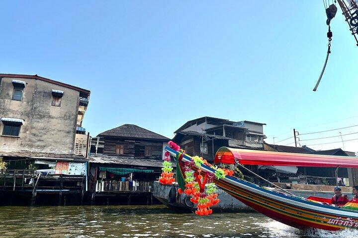 Bangkok: Bike and Longtail Boat Tour with Lunch
