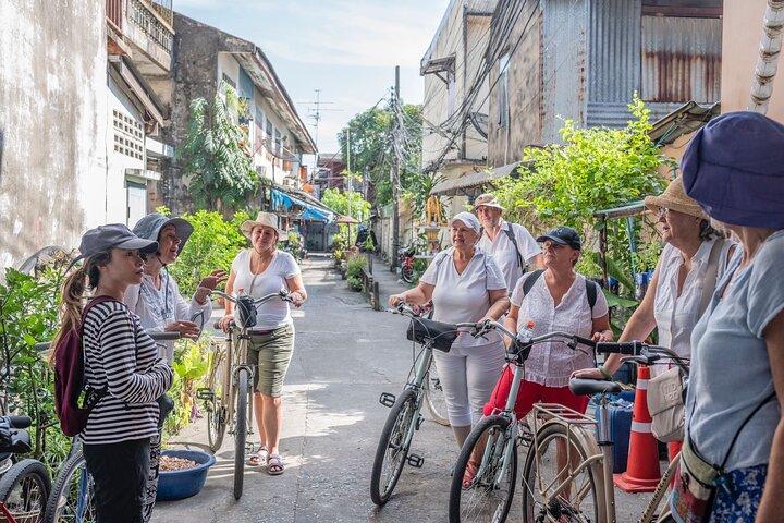 Bangkok: Bike and Longtail Boat Tour with Lunch