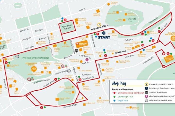 City Sightseeing Edinburgh Hop-On Hop-Off Bus Tour + Kids Go Free