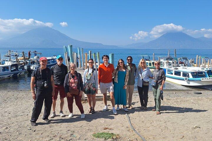 Lake Atitlan Guided Tour by Boat from Panajachel