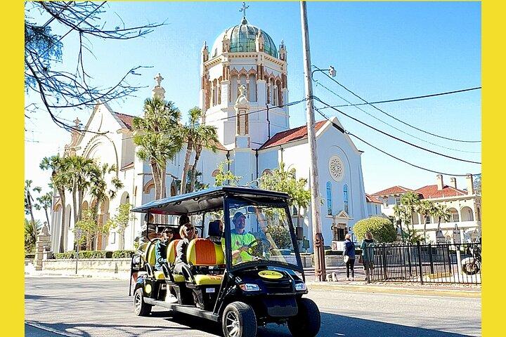 Riding Through History of St.Augustine: Premium Tour with PiCk Up