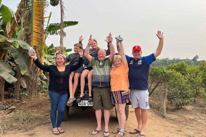 Small Group Hanoi Jeep Tour All Inclusive