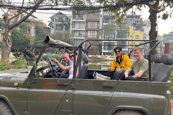 Half-Day Hanoi Heritage Jeep Experience