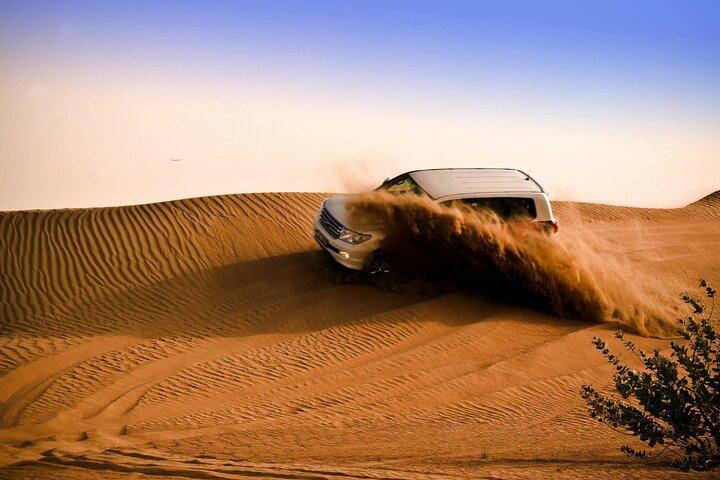 Private Evening Desert Safari with BBQ Dinner Sand Boarding