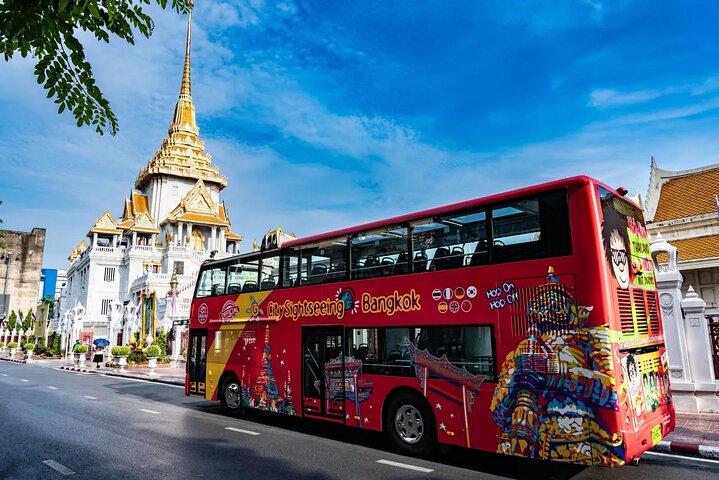 Bangkok Landmarks Double Decker Hop on Hop Off Ticket