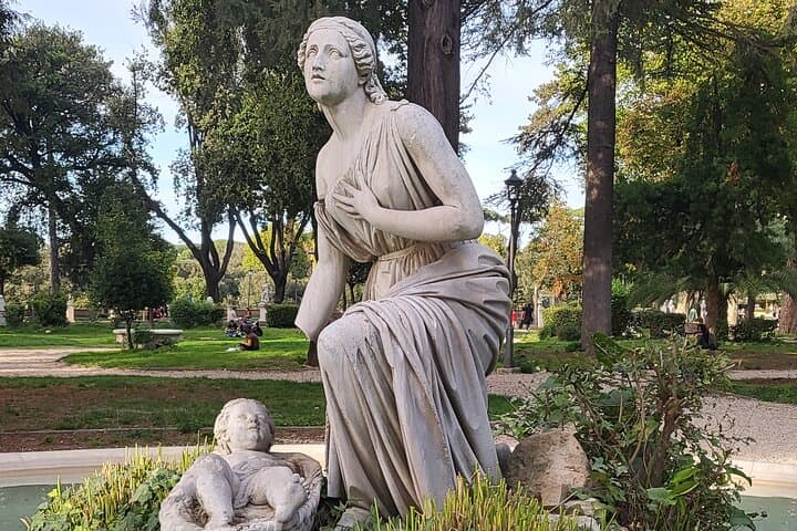 Rome Tour of the Villa Borghese Gardens by Golf Cart