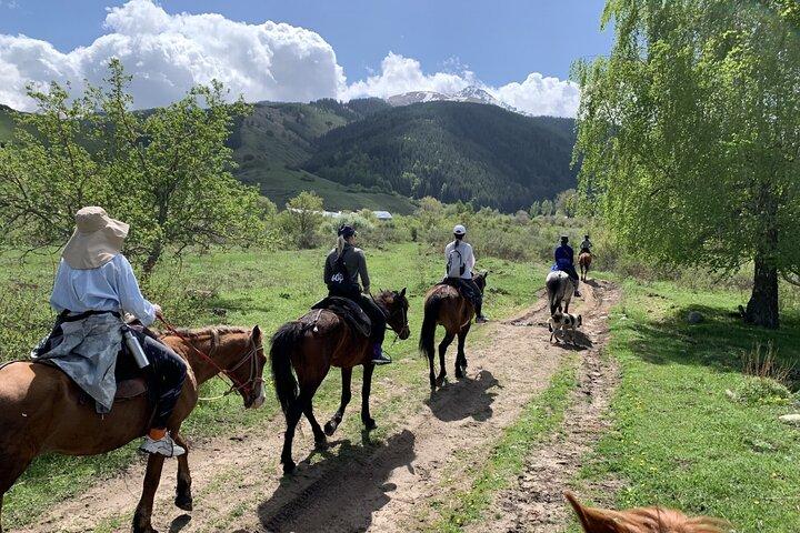 Small Group Horseback Riding in Chon Kemin National Park