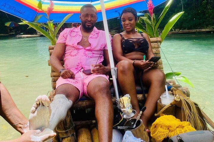 Montego Bay Bamboo Rafting Tour with Limestone Foot Massage