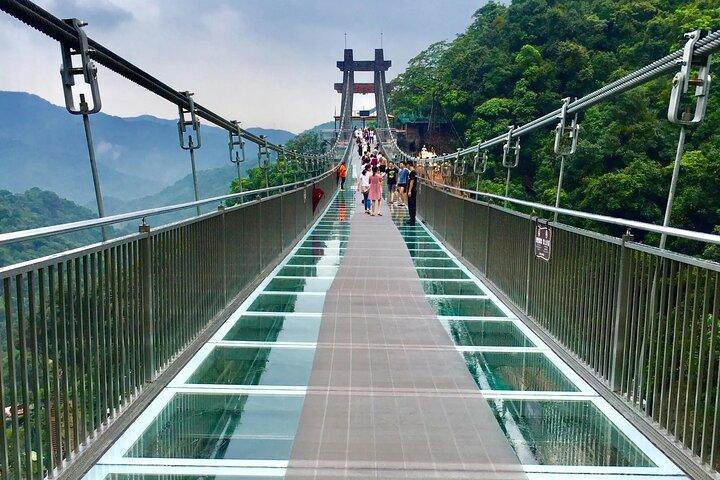 Thrilling Glass Bridge Experience at Gulong Gorge from Guangzhou