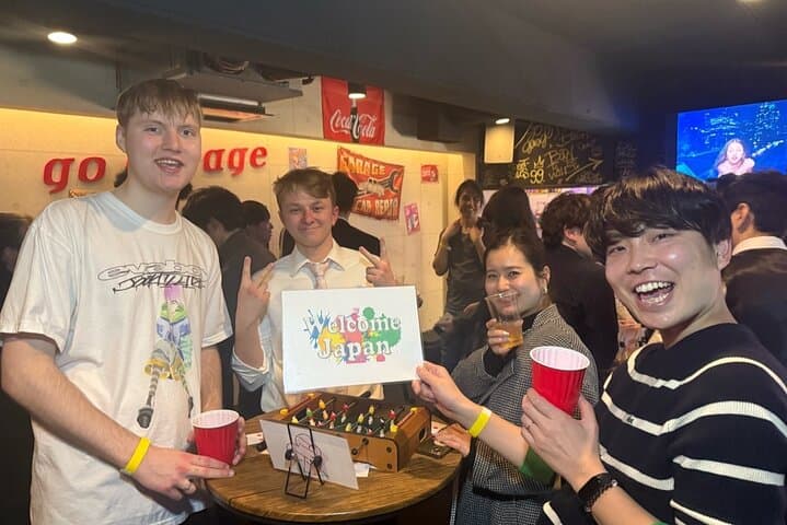 AllWeCanDrink "Can Come Alone" Shibuya Friending Party Experience