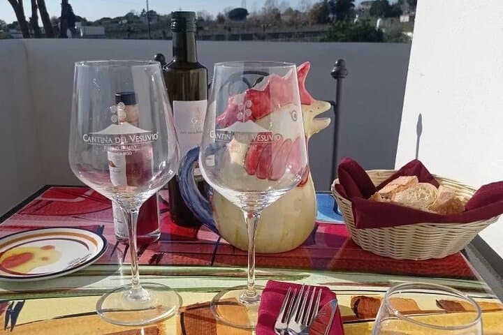 Pompeii Private Half Day with Hotel Pickup & Lunch at Winefarm