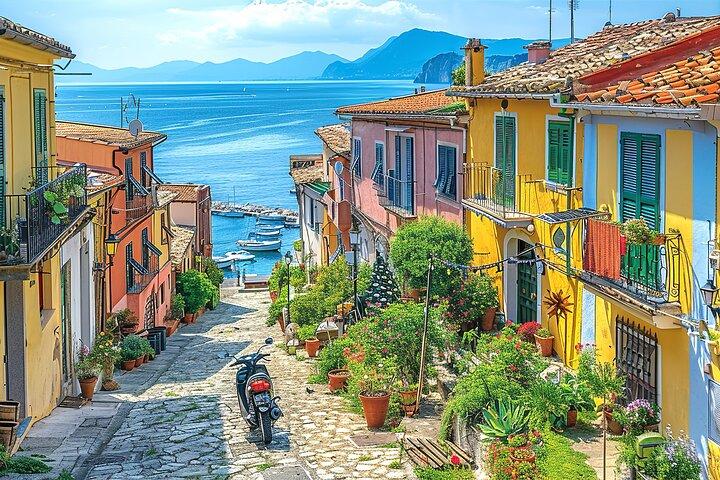 Private transfer from Rome to Sorrento, 2h of sightseeing stop