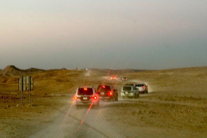 Edge of The World Riyadh Transfer in an Air-conditioned Car