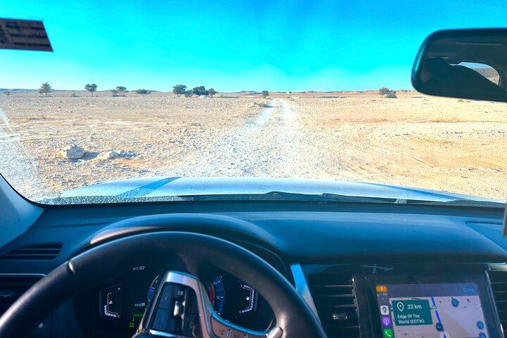 Edge of The World Riyadh Transfer in an Air-conditioned Car
