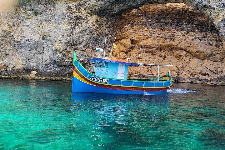 Comino Malta Blue Lagoon Cave Boat Tour