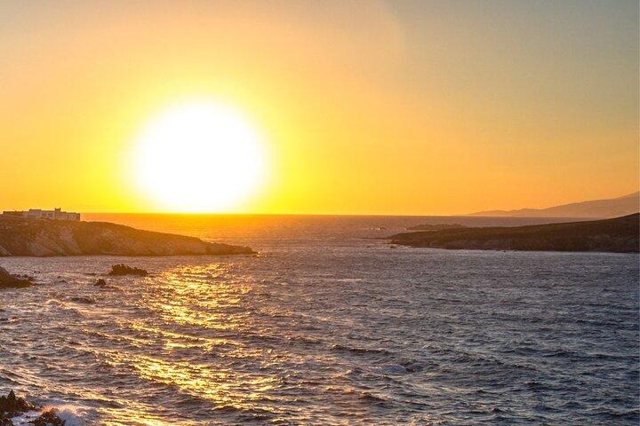 Mykonos Catamaran Sunset Cruise with Meal, Drinks & Transfer