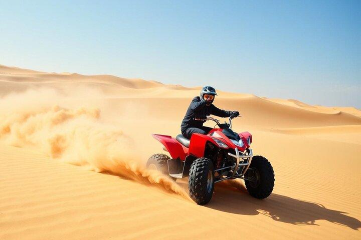 Dubai VIP Red Dunes Sunset Desert Safari with BBQ & Optional Bike