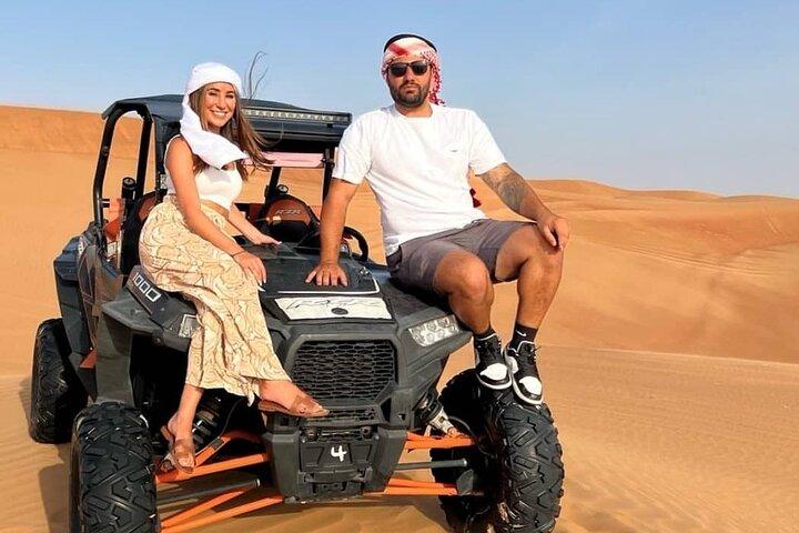 Dubai VIP Red Dunes Sunset Desert Safari with BBQ & Optional Bike
