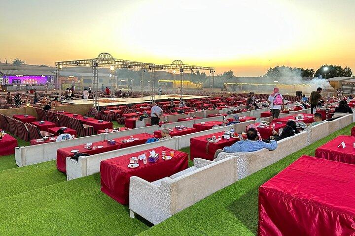 Dubai VIP Red Dunes Sunset Desert Safari with BBQ & Optional Bike