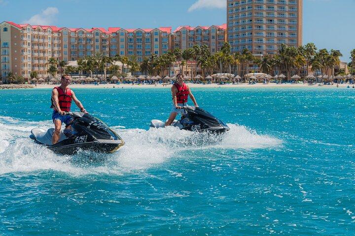 Aruba Single Jetski Waverunner near Eagle Beach