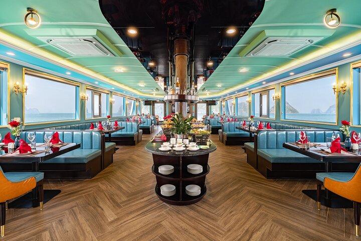 Hanoi: BEST Halong Bay 5-Star Day Cruise, Buffet Lunch, Limousine