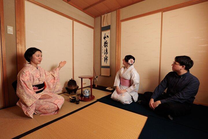 Authentic Kyoto Tea Ceremony: Camellia Flower Teahouse